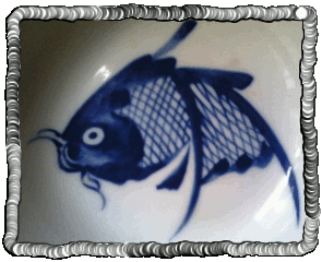 ceramic painting,'fish'